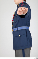  Photos Historical Officer man in uniform 2 Blue jacket Czechoslovakia Officier Uniform upper body 0002.jpg